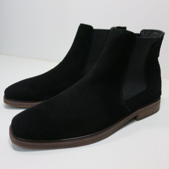 Steve Madden Other - Steve Madden Chelsea Suede Leather Dress Boots Footwear Shoes Men's Botas 11.5